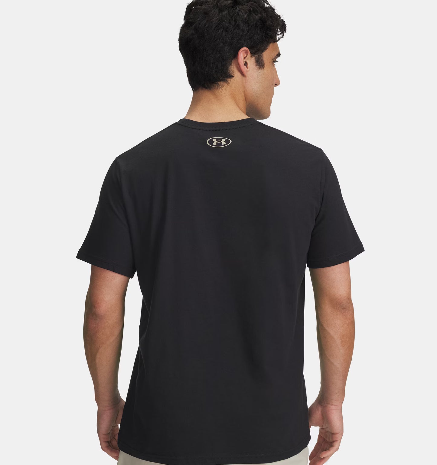 Męska koszulka sportstyle z Charged Cotton Under Armour Sportstyle Left Chest Carbon Heather 1326799-003