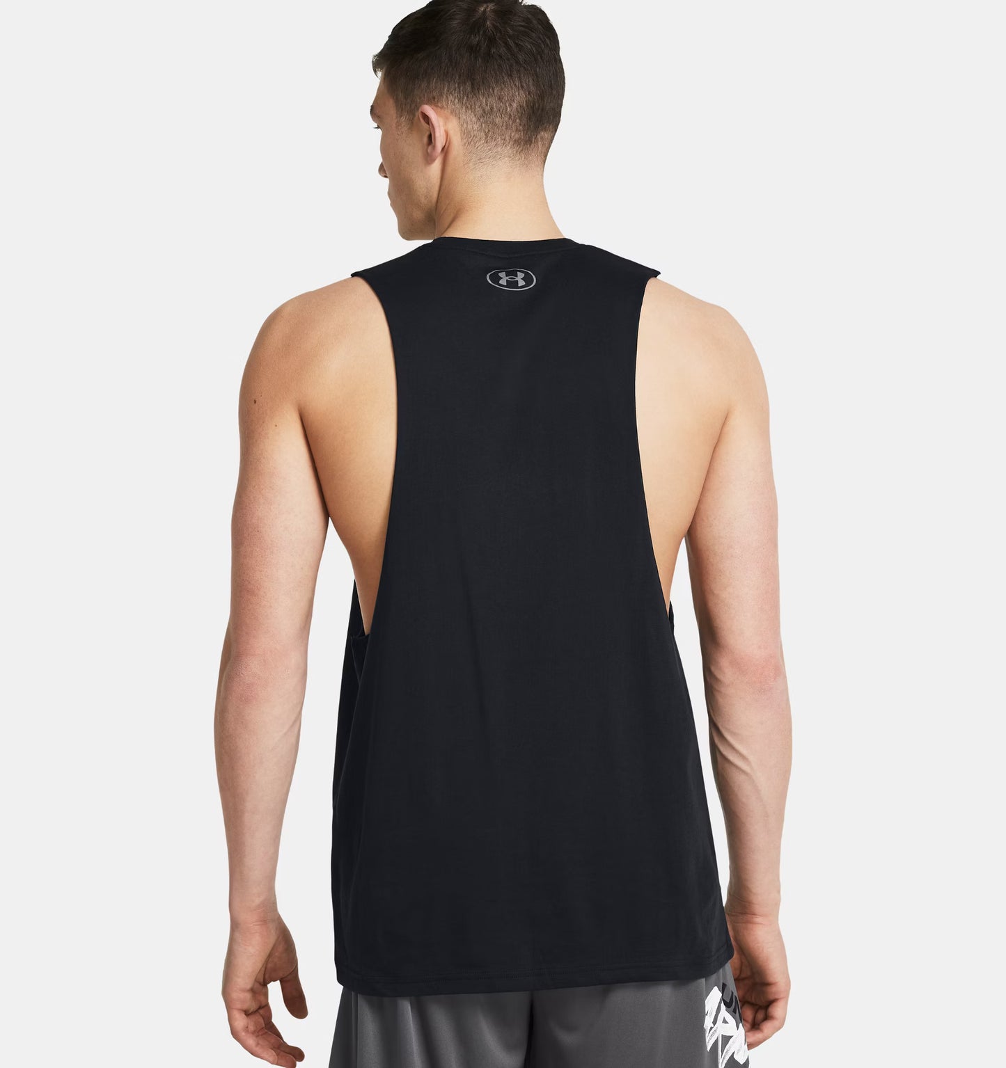Męska koszulka sportstyle z długim rękawem z Charged Cotton Under Armour Sportstyle Left Chest Long Sleeve Black 1329286-001