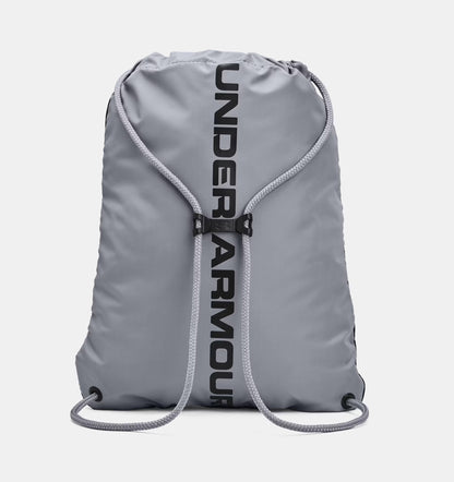 Worek treningowy z klipsem piersiowym Under Armour UA OZSEE SACKPACK Stealth Gray / Black 1240539-009