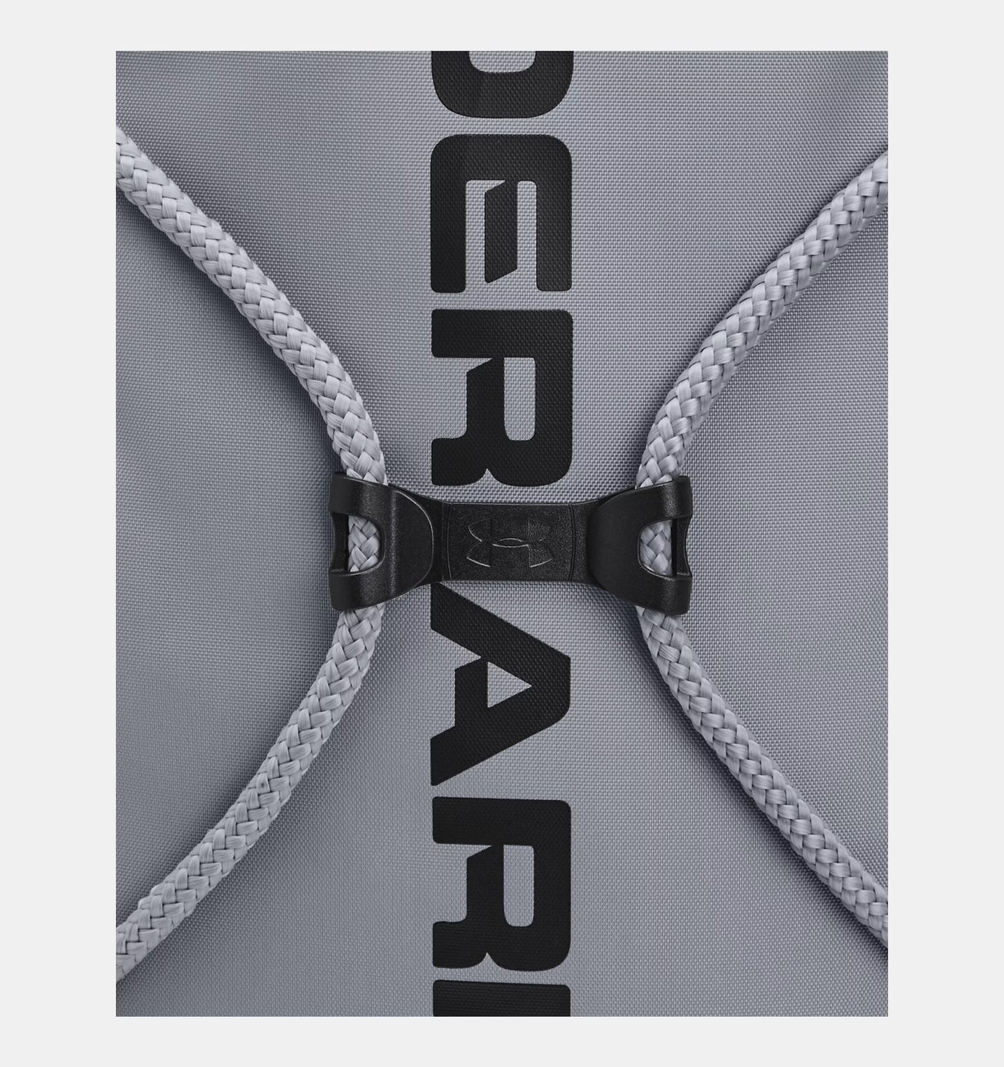 Worek treningowy z klipsem piersiowym Under Armour UA OZSEE SACKPACK Stealth Gray / Black 1240539-009