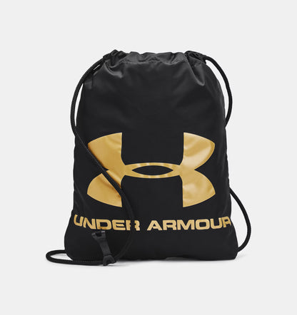 Worek treningowy z klipsem piersiowym Under Armour UA OZSEE SACKPACK Black / White 1240539-010