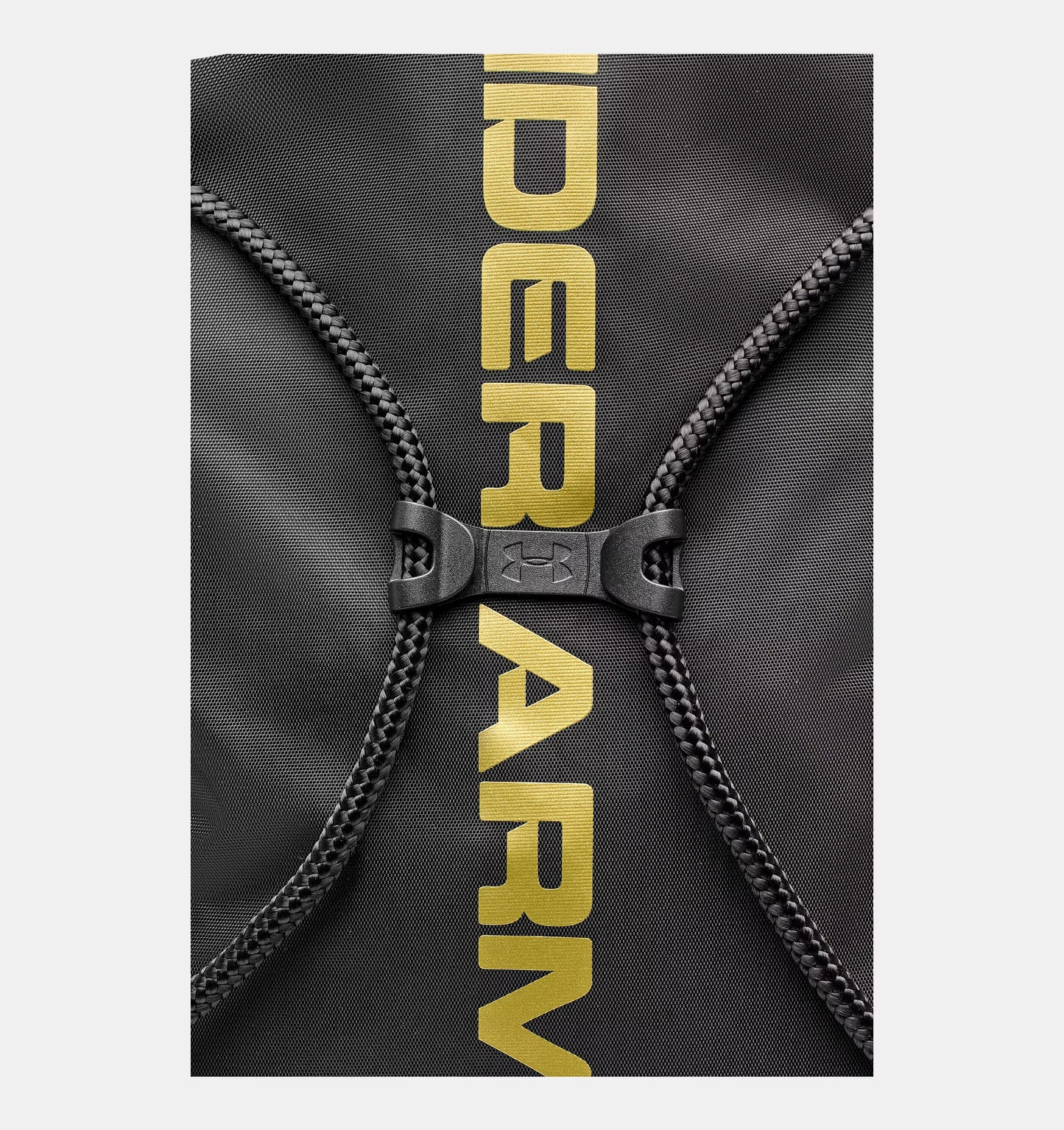 Worek treningowy z klipsem piersiowym Under Armour UA OZSEE SACKPACK Black / White 1240539-010