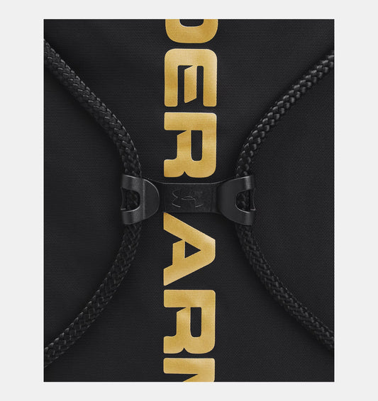 Worek treningowy z klipsem piersiowym Under Armour UA OZSEE SACKPACK Black / White 1240539-010