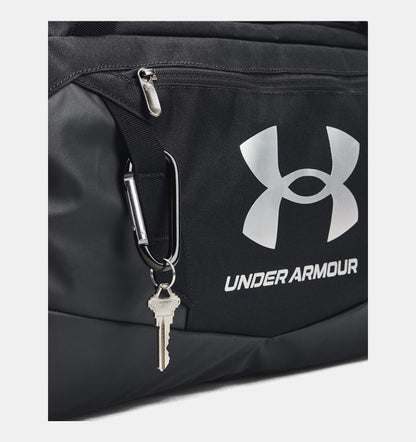 Torba treningowa UA Storm Under Armour UA UNDENIABLE 5.0 DUFFLE S Black / Metallic Silver 1369222-001