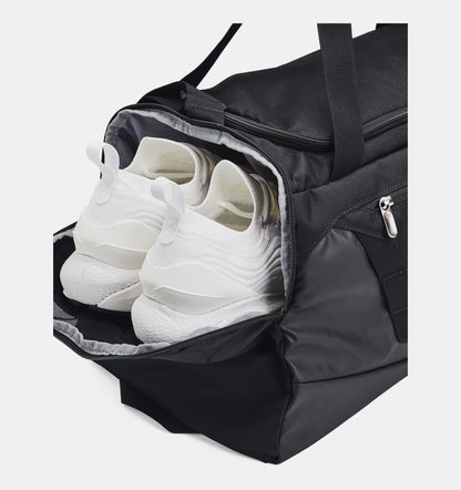Torba treningowa UA Storm Under Armour UA UNDENIABLE 5.0 DUFFLE S Black / Metallic Silver 1369222-001
