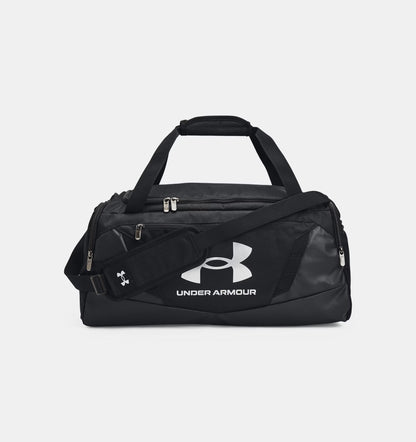 Torba treningowa UA Storm Under Armour UA UNDENIABLE 5.0 DUFFLE S Black / Metallic Silver 1369222-001