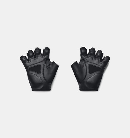 Męskie rękawiczki treningowe z Leather Palm Under Armour Training Gloves Black 1369826-001