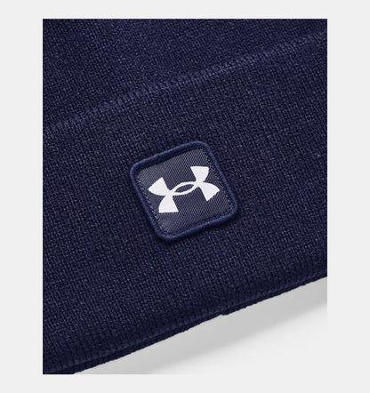 Unisex czapka zimowa Under Armour Halftime Beanie Midnight Navy 1373155-410