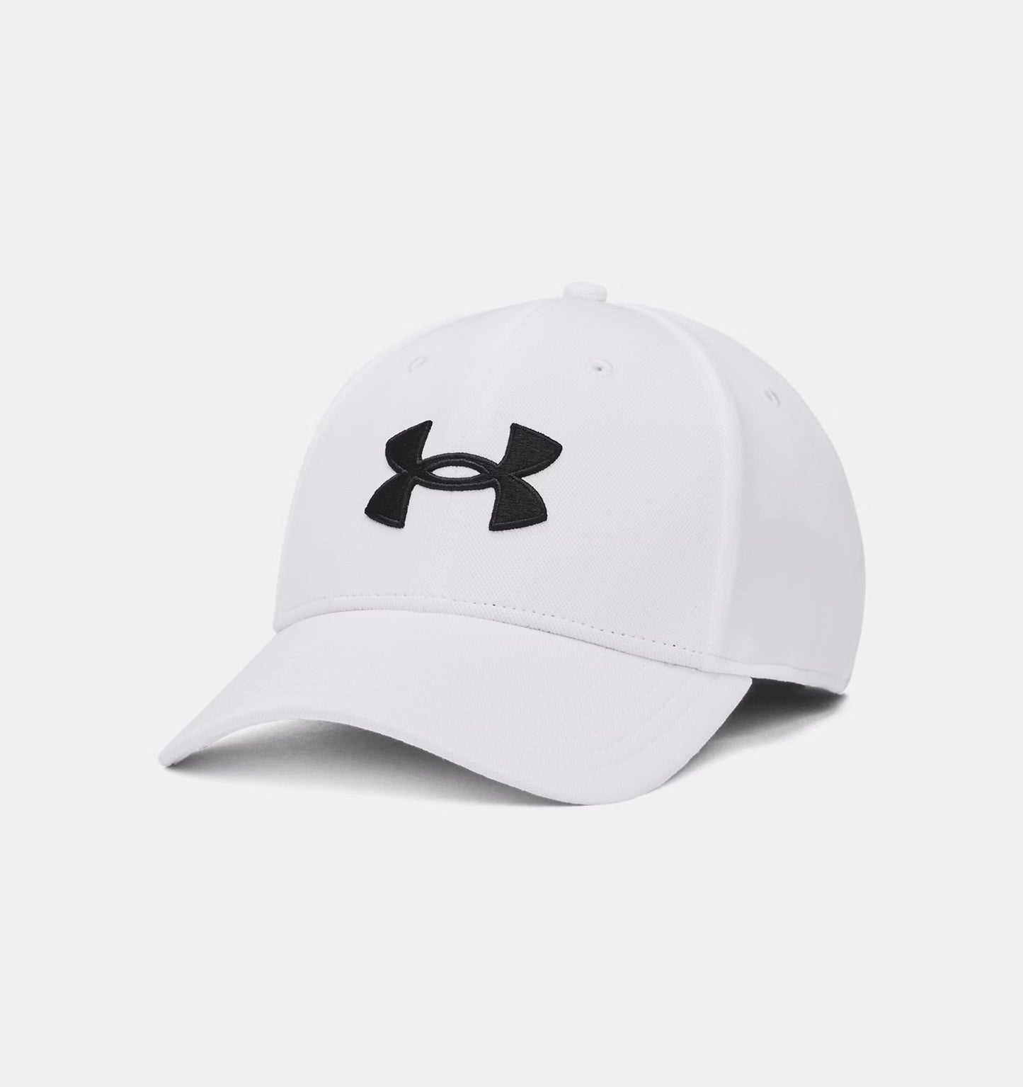 Męska czapka z daszkiem z opaską HeatGear Under Armour Blitzing White 1376700-100