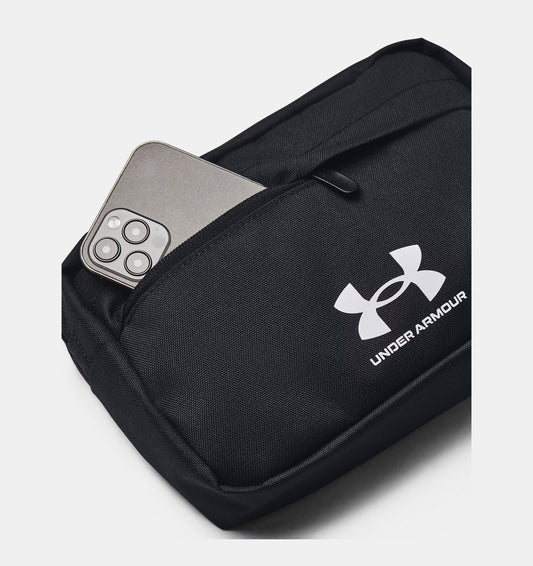 Unisex saszetka biodrowa z technologią UA Storm Under Armour Essential Lite Waist Bag Black 1381914-001