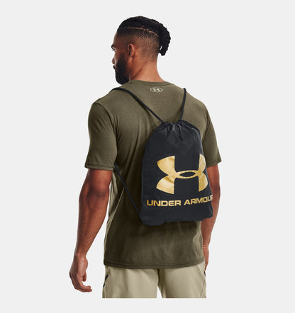 Worek treningowy z klipsem piersiowym Under Armour UA OZSEE SACKPACK Black / White 1240539-010