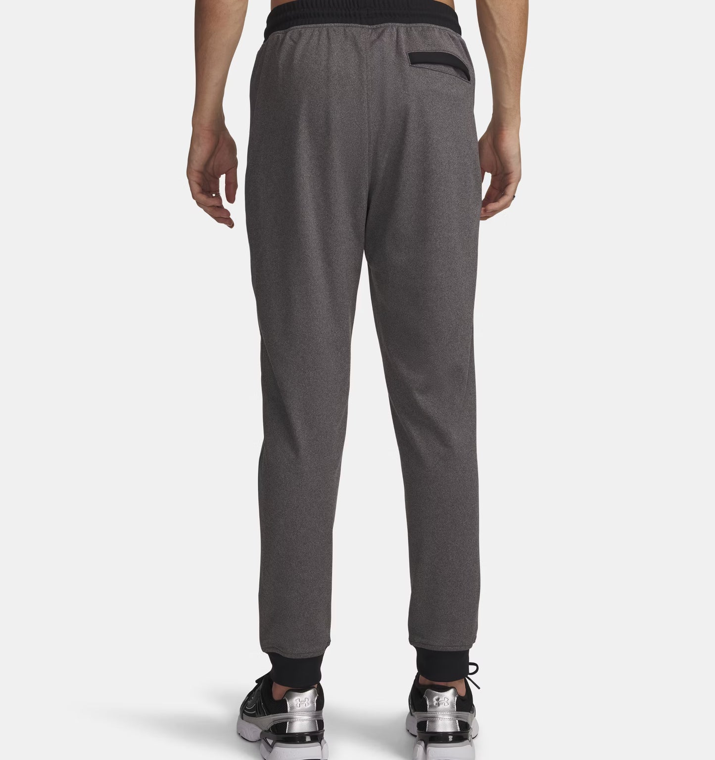 Męskie spodnie treningowe z Tricot Under Armour Sportstyle Tricot Carbon Heather / Black 1290261-090