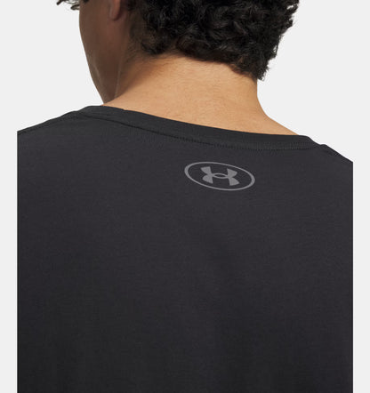 Męska koszulka sportstyle z Charged Cotton Under Armour Sportstyle Left Chest Black 1326799-001