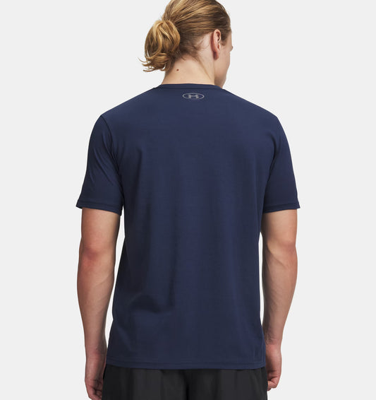 Męska koszulka sportstyle z Charged Cotton Under Armour Sportstyle Left Chest Academy 1326799-408