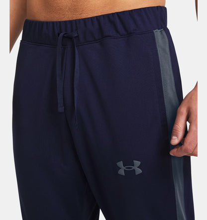 Męski dres treningowy z Rival Knit Under Armour RIVAL KNIT TRACK SUIT Midnight Navy / White 1357139-410