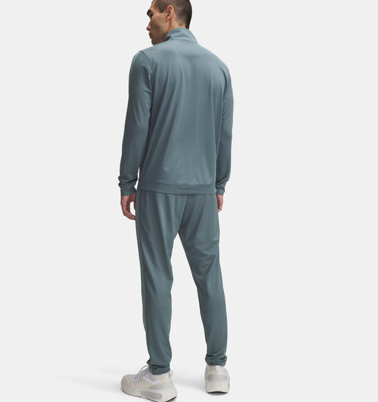 Męski dres treningowy z Rival Knit Under Armour RIVAL KNIT TRACK SUIT Starlight / White 1357139-587