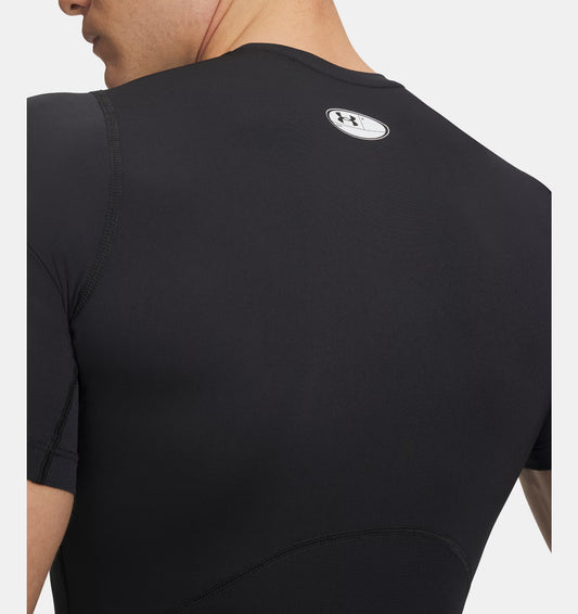 Męska koszulka kompresyjna z HeatGear Under Armour HeatGear Armour Compression SS Black 1361518-001