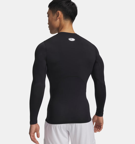 Męski longsleeve kompresyjny z HeatGear Under Armour HG Armour Long Sleeve Black 1361524-001
