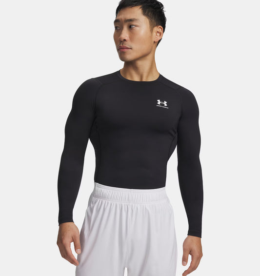 Męski longsleeve kompresyjny z HeatGear Under Armour HG Armour Long Sleeve Black 1361524-001