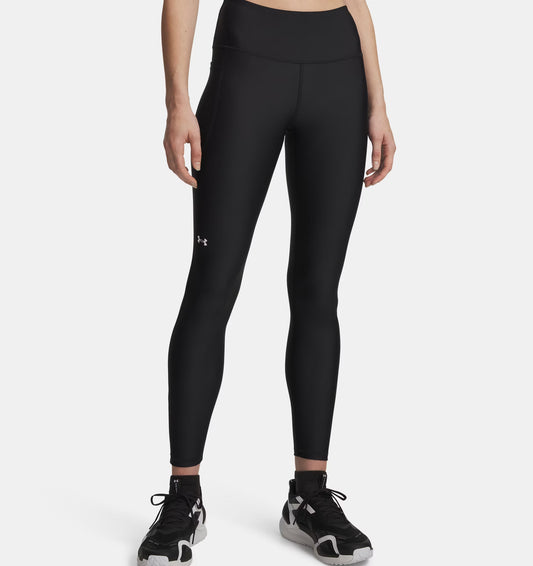 Damskie legginsy treningowe z HeatGear Under Armour Hi-Rise Leggings Black 1365336-001