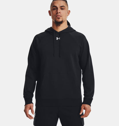Męska bluza dresowa z Rival Fleece Under Armour Rival Fleece Crew Black 1379757-001