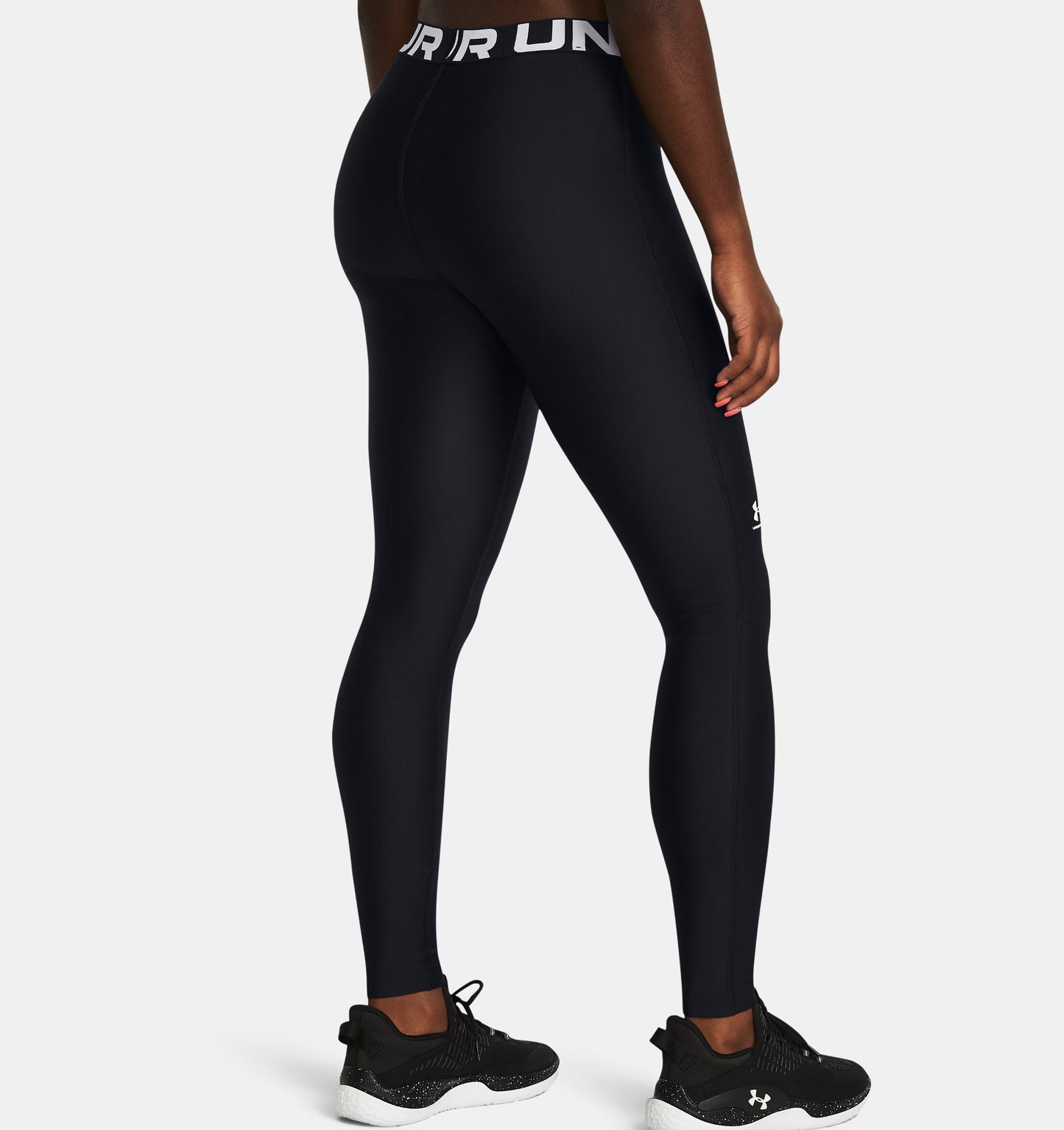 Męska koszulka treningowa z HeatGear Under Armour HeatGear Fitted Short Sleeve Black 1383559-001